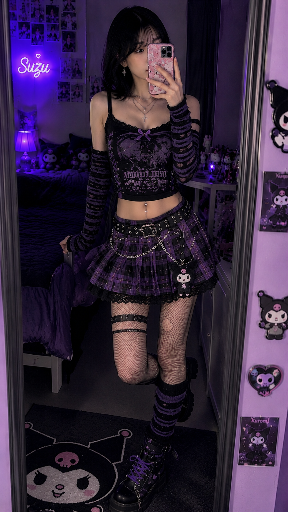 Purple dark side of SUZU